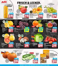 Gazetka promocyjna Aez - Prospekte - Gazetka - ważna od 10.10 do 10.10.2026 - strona 2 - produkty: auer, aus dem kühlregal, Berger, beutel, bio, braun, champignon, champignons, champignons braun, clementinen, discount, eis, eisbergsalat, Feigen, flasche, fleisch, frucht, früchte, fruchtfleisch, grapefruit, gurke, gurken, kühlregal, Kürbis, lack, LG, natur, naturland, nudel, Nudelgericht, nuss, orange, orangen, regal, reis, rispentomaten, saft, salat, salz, Schal, Schale, seeberger, snack, tafeläpfel, tafeltrauben, Ti, tisch, tomate, tomaten, trauben, true fruits, zitrone, zitronen, ZTE, zucker
