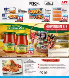 Gazetka promocyjna Aez - Prospekte - Gazetka - ważna od 10.10 do 10.10.2026 - strona 7 - produkty: AEZ, auto, braten, coupon, dittmann, Dr. Oetker, eis, elle, erde, feinkost, filet, filets, fisch, fischstäbchen, frosta, gewinnspiel, iglo, ingwer, kühlschrank, lachs, lachsfilet, lachsfilets, marinade, pfanne, reis, ring, rwe, salz, Schal, Schale, schlemmerfilet, Schrank, sesam, Sesamöl, Soße, Spülen, Ti, wasser, WICK, ZTE