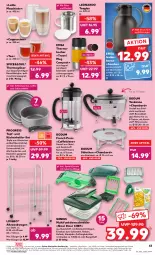 Gazetka promocyjna Kaufland - Prospekt - Gazetka - ważna od 18.10 do 18.10.2023 - strona 43 - produkty: ACC, backofen, Becher, Behälter, bodum, caffe, Cap, cappuccino, chia, cin, decke, Deckel, edelstahl, eis, emsa, erde, Gläser, herdarten, isolierkanne, küche, Küchen, Küchenhelfer, latte, latte macchiato, leonardo, Löffel, mac, macchiato, ndk, Ofen, Rauch, reis, rezept, Schal, Schale, schuhe, spülmaschinen, tasse, tee, Teeglas, teekanne, Thermogläser, Ti, topf, travel mug, versandkostenfrei, weck