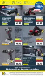 Gazetka promocyjna Lidl - Wochen-Highlights im Onlineshop - Gazetka - ważna od 02.10 do 02.10.2022 - strona 8 - produkty: akku, Akku-Säbelsäge, Akku-Winkelschleifer, auer, Bohrschrauber, Brei, bürste, bürsten, eis, elle, erde, Kombihammer, ladegerät, ndk, Parkside, reis, Säbelsäge, säge, Ti, Winkelschleifer