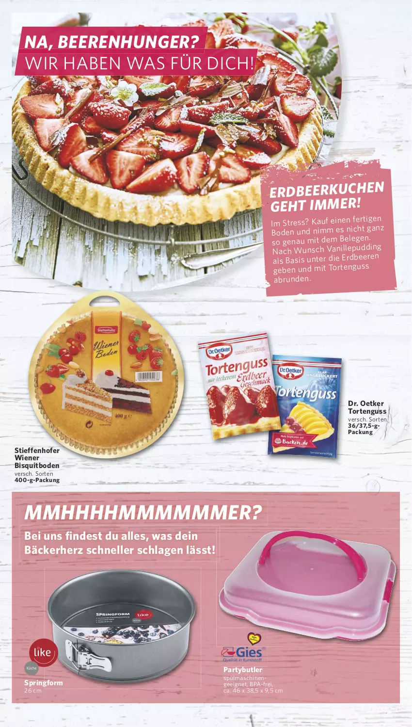 Aktueller Prospekt Combi - Prospekte - von 13.05 bis 18.05.2024 - strona 6 - produkty: beere, beeren, Dr. Oetker, elle, kuchen, ring, Springform, spülmaschinen, Ti, torte, tortenguss, wiener