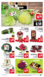 Gazetka promocyjna Marktkauf - Prospekt - Gazetka - ważna od 31.08 do 31.08.2024 - strona 9 - produkty: Becher, bio, deka, eis, korb, Kürbis, Lauchzwiebel, lauchzwiebeln, nuss, paprika, paprika rot, reis, Spitzpaprika, Ti, topf, ZTE, zucchini, zwiebel, zwiebeln