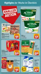 Gazetka promocyjna Rewe - Prospekte - Gazetka - ważna od 30.03 do 30.03.2024 - strona 2 - produkty: activia, activia joghurt, aprikose, aufstrich, Becher, beere, coca-cola, cola, danone, danone activia, eis, erdbeere, erde, fanta, fanta oder, fanta oder sprite, frucht, fruchtaufstrich, joghur, joghurt, konfitüre, mozzarella, oder sprite, pasta, pizza, reis, rel, Schwartau, shampoo, sprite, Ti, wagner