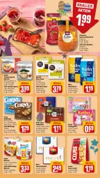 Gazetka promocyjna Rewe - Prospekte - Gazetka - ważna od 30.03 do 30.03.2024 - strona 21 - produkty: ACC, aprikose, aufstrich, beere, Cap, cappuccino, chia, cin, corny, cracker, dolce gusto, duplo, erdbeere, frucht, fruchtaufstrich, fruchtgummi, hafer, haferflocken, jacobs, jacobs tassimo, kaffee, kakao, katjes, Kinder, kölln, konfitüre, latte, latte macchiato, lorenz, mac, macchiato, merci, milch, müsli, Müsliriegel, Nescafé, nuss, riegel, ritter, ritter sport, schoko, schokolade, Schwartau, sim, Sport, tassimo, Ti