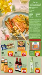 Gazetka promocyjna Rewe - Prospekte - Gazetka - ważna od 30.03 do 30.03.2024 - strona 7 - produkty: Anrichte, backofen, baguette, bio, braten, Brei, Brühe, butter, de blancs, filet, filets, fisch, followfish, frucht, fruchtsaft, Gemüsebrühe, gnocchi, granini, honig, karotten, kartoffel, lachs, lachsfilet, lachsfilets, meggle, nuss, Ofen, olive, oliven, olivenöl, pfeffer, rezept, rezepte, rum, saft, salz, Ti, vin de france, zitrone, zitronen, zitronensaft