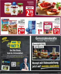 Gazetka promocyjna Edeka - Prospekte - Gazetka - ważna od 14.06 do 14.06.2025 - strona 19 - produkty: Bau, beere, beeren, beutel, bio, Blüte, Dr. Oetker, eis, gelee, gelierzucker, kölln, konfitüre, müsli, natur, Paula, pflanze, pflanzen, reis, rezept, rezepte, Ti, vita, vitalis, vitalis müsli, ZTE, zucker