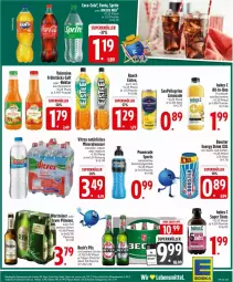 Gazetka promocyjna Edeka - Prospekte - Gazetka - ważna od 14.06 do 14.06.2025 - strona 23 - produkty: Alwa, beck's, deka, drink, eis, eistee, Elektro, elle, flasche, getränk, Hohes C, limo, limonade, mineralwasser, natur, Nektar, nero, pet-flasche, pils, Rauch, rel, saft, Sport, tee, valensina, vitrex, wasser