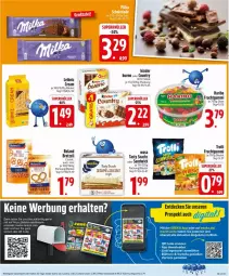 Gazetka promocyjna Edeka - Prospekte - Gazetka - ważna od 14.06 do 14.06.2025 - strona 3 - produkty: angebot, angebote, beutel, decke, deka, eis, elle, frucht, fruchtgummi, Kinder, kinder bueno, leibniz, milka, reis, sandwich, schoko, sesam, snack, snacks, Ti, trolli, trolli fruchtgummi, wasa, ZTE