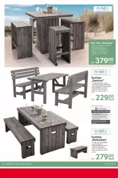 Gazetka promocyjna Selgros - Outdoorkatalog - Gazetka - ważna od 31.05 do 31.05.2023 - strona 10 - produkty: Bank, eis, garnitur, Holz, reis, Ria, schrauben, Ti, tisch