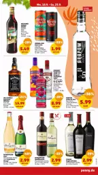 Gazetka promocyjna Penny - Prospekte - Gazetka - ważna od 23.09 do 23.09.2023 - strona 15 - produkty: amaro, cola, ecco, flasche, frucht, fruchtsecco, Havana Club, jack daniel, jack daniels, je 1-liter-flasche, kräuter, likör, mango, merl, merlot, qualitätswein, raspberry, rotkäppchen, rum, sekt, smirnoff, tennessee whiskey, Ti, vodka, wein, whiskey, wilthener