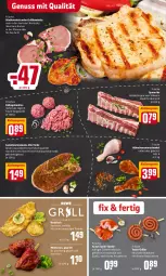 Gazetka promocyjna Rewe - Diese Woche im Angebot! - Gazetka - ważna od 02.04 do 02.04.2022 - strona 4 - produkty: aktionspreis, axe, backfisch, braten, bratwurst, eis, erde, fisch, fleisch, Frische Hähnchen, gewürz, grill, grillkotelett, grillkoteletts, gyros, Haxe, henkel, ideal zum braten, knoblauch, kotelett, Kraut, krautsalat, lachs, lamm, lammkeule, marinade, natur, nuss, pfanne, Rauch, reis, saft, salat, schenkel, schwein, schweine, schweinefleisch, spareribs, steak, steaks, Tasche, Ti, tuc, wein, weine, wurst, zaziki