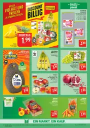 Gazetka promocyjna Marktkauf - Prospekt - Gazetka - ważna od 20.06 do 20.06.2026 - strona 12 - produkty: ananas, apfel, avocado, banane, bananen, discount, eis, grana, granatapfel, Rana, reis, saft, schneidebrett, tafeläpfel, tafeltrauben, Ti, tisch, trauben