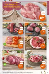 Gazetka promocyjna Tegut - Angebote der Woche - Gazetka - ważna od 31.12 do 31.12.2022 - strona 17 - produkty: angebot, angebote, beef, bio, braten, dekoration, eis, ente, fleisch, geschnetzeltes, gewürz, gulasch, krone, küche, Küchen, lachs, lamm, Lammkrone, lammlachse, landprimus, natur, pute, Putenoberkeule, putensteaks, rind, rinder, roastbeef, Rückensteak, rückensteaks, saft, schnitzel, schwein, schweine, schweinerücken, schweineschnitzel, steak, steaks, Ti, tisch, wein, weine, Wild, wurst, Zelt