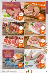 Gazetka promocyjna Tegut - Angebote der Woche - Gazetka - ważna od 31.12 do 31.12.2022 - strona 19 - produkty: angebot, angebote, aufschnitt, bio, braten, brot, brötchen, decke, dekoration, eis, ente, fleisch, Geflügel, Kalbsleber, Kalbsleberwurst, landprimus, leberwurst, lyoner, mac, Mantel, Mett, mettwurst, nuss, paprika, pfeffer, reis, rind, rinder, Rinderkeule, rollbraten, rosmarin, saft, saftschinken, salami, schinken, schnitten, schwein, schweine, schweinebraten, snack, snacks, Speck, Ti, wein, weine, wurst, Yo, zwiebel, zwiebelmettwurst