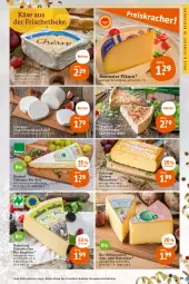 Gazetka promocyjna Tegut - Angebote der Woche - Gazetka - ważna od 31.12 do 31.12.2022 - strona 21 - produkty: angebot, angebote, Beemster, Bergkäse, bio, bioland, brie, burger, dekoration, Egger, elle, feinkost, frischkäse, gin, hartkäse, Heu, heumilch, honig, Käse, Käserebellen, milch, natur, naturland, Quiche, rebell, schnittkäse, Ti, tisch, weichkäse, ziegenfrischkäse, ZTE