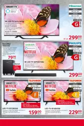 Gazetka promocyjna Selgros - Nonfood - Gazetka - ważna od 10.05 do 10.05.2023 - strona 18 - produkty: alexa, dvb, fernseher, HDMI, hisense, kopfhörer, soundbar, Subwoofer, Ti, tuner, usb, Yo