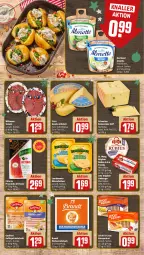 Gazetka promocyjna Rewe - Prospekte - Gazetka - ważna od 30.11 do 30.11.2024 - strona 13 - produkty: almette, aufschnitt, brandt, brot, burger, emmentaler, frico, frischkäse, Geflügel, gouda, gutfried, hartkäse, hochland, Käse, käsescheiben, leerdammer, LG, Limburger, Markenzwieback, Mett, prosciutto, Prosciutto di Parma, Rubius, salami, schnittkäse, St. Mang, Ti, weichkäse, wiltmann