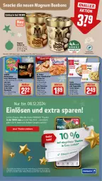 Gazetka promocyjna Rewe - Prospekte - Gazetka - ważna od 30.11 do 30.11.2024 - strona 15 - produkty: aust, bonbons, caramel, coupon, creme, dell, Dr. Oetker, elle, elsässer art, flammkuchen, frosta, hühner, kuchen, lamm, mac, macadamia, magnum, nerf, nuii, payback, pizza, pizza salame, rabatt-coupon, ristorante, ristorante pizza, Schöller, snack, Ti, ZTE