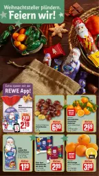 Gazetka promocyjna Rewe - Prospekte - Gazetka - ważna od 30.11 do 30.11.2024 - strona 4 - produkty: clementinen, coupon, eier, eis, elle, Goldstücke, kakao, linsen, mandarine, mandarinen, milka, orange, orangen, reis, ritter, ritter sport, Schal, Schale, Sport, teller, Ti