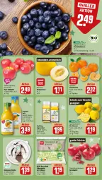 Gazetka promocyjna Rewe - Prospekte - Gazetka - ważna od 30.11 do 30.11.2024 - strona 8 - produkty: apfel, beere, beeren, bio, clementinen, eis, eisbergsalat, früchte, grana, granatapfel, heidelbeere, heidelbeeren, honig, honigmelone, ingwer, Innocent, kokos, kokosnuss, kraft, kräuter, kräutern, melone, nuss, Rana, rewe beste wahl, rote tafeläpfel, saft, salat, Schal, Schale, tafeläpfel, Ti, tisch, zitrone, zitronen