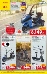 Gazetka promocyjna Netto Marken-Discount - Online-Angebote März - Gazetka - ważna od 06.03 do 06.03.2022 - strona 16 - produkty: akku, angebot, Dreirad, E-Roller, einkaufskorb, eis, korb, ndk, reifen, reis, Roller, Ti, versandkostenfrei, ZTE