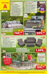 Gazetka promocyjna Netto Marken-Discount - Online-Angebote März - Gazetka - ważna od 06.03 do 06.03.2022 - strona 22 - produkty: angebot, Bank, Bau, Baumbank, bett, eis, Garten, gartenmöbel, glasplatte, hocker, Holz, HP, kissen, kunststoffgeflecht, latte, LG, lounge-set, Mantel, möbel, ndk, reis, Ria, Rückenkissen, sessel, sitzkissen, Sofa, tablet, tablett, Ti, tisch, tischplatte, versandkostenfrei, ZTE