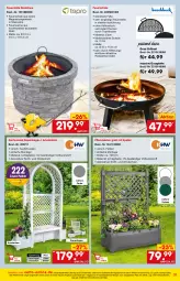 Gazetka promocyjna Netto Marken-Discount - Online-Angebote März - Gazetka - ważna od 06.03 do 06.03.2022 - strona 31 - produkty: angebot, Bank, Brei, eis, elle, feuerschale, Garten, gartenbank, grill, grillrost, lack, latte, magnesium, ndk, Pflanzkasten, reis, Ria, Schal, Schale, Ti, versandkostenfrei, Wanne, wasser, Windschutz, ZTE