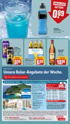 Gazetka promocyjna Rewe - Prospekte - Gazetka - ważna od 06.01 do 06.01.2024 - strona 11 - produkty: angebot, angebote, asbach uralt, buch, corona, deutschsprachige reiseleitung, drink, eis, elle, energy drink, erde, gin, inklusivleistungen, Mode, reis, ring, Rockstar, sofortrabatt, Ti, uhr, wein, weinbrand
