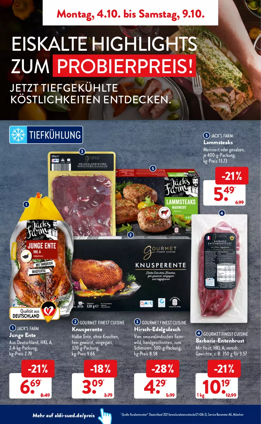 Aktueller Prospekt AldiSud - ALDI Aktuell - von 04.10 bis 09.10.2021 - strona 4