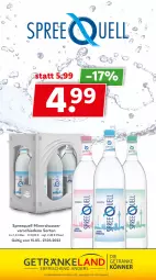 Gazetka promocyjna Getraenkeland - Gazetka - ważna od 27.05 do 27.05.2023 - strona 13 - produkty: Alwa, mineralwasser, natur, rel, Spreequell, Ti, wasser