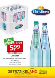 Gazetka promocyjna Getraenkeland - Gazetka - ważna od 17.09 do 17.09.2022 - strona 9 - produkty: aktionspreis, Alwa, bio, eis, mineralwasser, reis, Ti, wasser