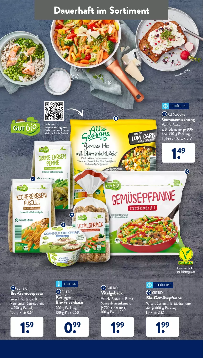 Aktueller Prospekt AldiSud - ALDI Aktuell - von 03.01 bis 08.01.2022 - strona 39 - produkty: auer, beutel, bio, Bio-Gemüse, blume, blumen, eis, frischkäse, Käse, LG, linsen, mam, nuss, pasta, pfanne, reis, Rote Linsen, sonnenblume, sonnenblumen, Sonnenblumenkerne, sonnenblumenkernen, Ti, vita