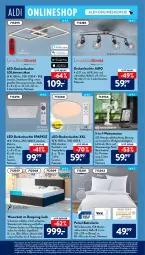 Gazetka promocyjna AldiSud - ALDI Aktuell - Gazetka - ważna od 08.01 do 08.01.2022 - strona 20 - produkty: aldi, angebot, angebote, auer, Bau, baumwolle, beleuchtung, bett, bettwäsche, decke, deckenleuchte, eis, erde, fernbedienung, gin, hohenstein, HP, kissen, led-deckenleuchte, Leuchte, leuchtmittel, LG, Liege, Nachtlicht, ndk, Persona, reis, rel, ring, rum, rwe, Ti, timer, uhr, wasser, weck, Wetterstation, wolle