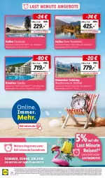 Gazetka promocyjna Lidl - Urlaub Nah & Fern - Gazetka - ważna od 15.08 do 15.08.2023 - strona 20 - produkty: angebot, angebote, Brei, buch, eis, elle, erde, gutschein, gutscheine, italien gardasee, LG, reis, reiseveranstalter, rwe, Ti, usb