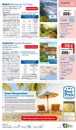 Gazetka promocyjna Lidl - Urlaub Nah & Fern - Gazetka - ważna od 15.08 do 15.08.2023 - strona 3 - produkty: abis, angebot, angebote, auer, bestpreis, Brei, buch, eis, elle, erde, grana, inklusivleistungen, LG, mac, pavillon, pril, rama, Rana, reis, reiseveranstalter, reiseverlauf, Ria, telefon, Ti, tisch, usb, wasser, wein