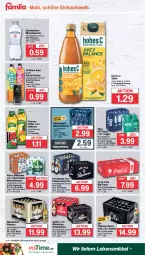 Gazetka promocyjna Famila - Prospekte - Gazetka - ważna od 30.09 do 30.09.2023 - strona 21 - produkty: Alwa, bier, coca-cola, cola, eis, eistee, elle, flasche, gerolsteine, gerolsteiner, Hohes C, köstritzer, küstengold, lack, lebensmittel, mineralwasser, natur, Nektar, pfanne, Pfanner, pils, pilsener, Rauch, reis, rel, säfte, steiner, Steinsieker, tee, Ti, tyskie, vilsa, volvic, warsteiner, wasser, ZTE