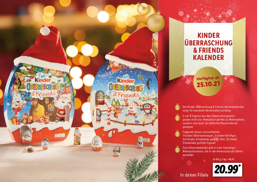 Aktueller Prospekt Lidl - Adventskalender - von 22.10 bis 28.11.2021 - strona 14