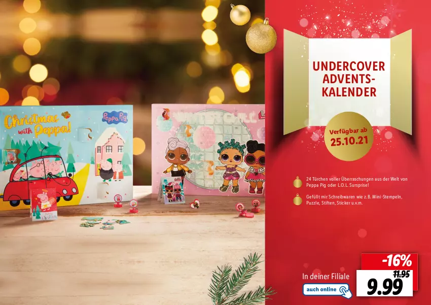 Aktueller Prospekt Lidl - Adventskalender - von 22.10 bis 28.11.2021 - strona 18