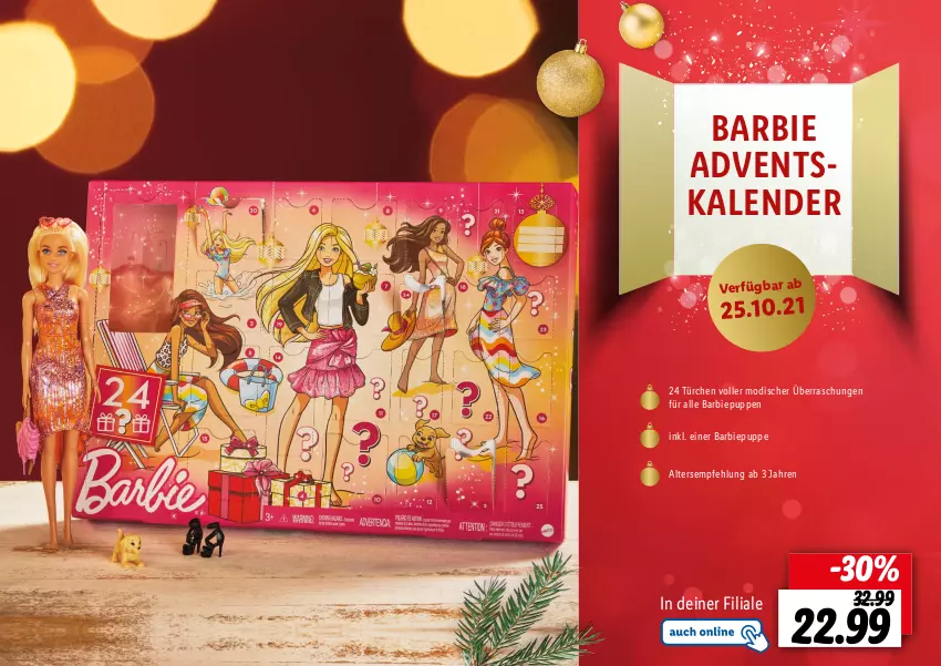 Aktueller Prospekt Lidl - Adventskalender - von 22.10 bis 28.11.2021 - strona 19