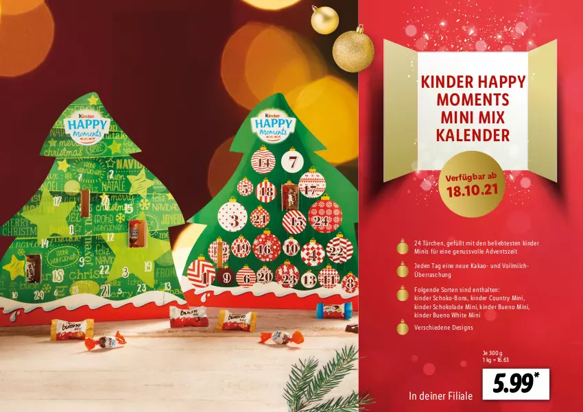 Aktueller Prospekt Lidl - Adventskalender - von 22.10 bis 28.11.2021 - strona 2