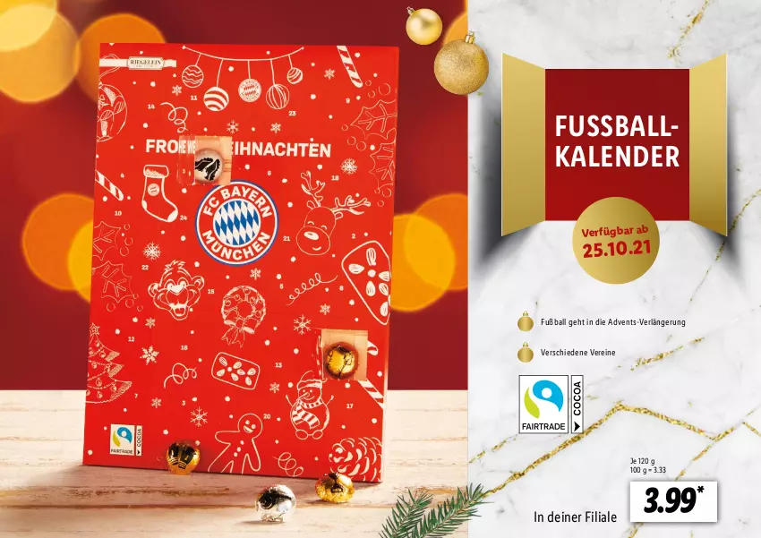 Aktueller Prospekt Lidl - Adventskalender - von 22.10 bis 28.11.2021 - strona 25