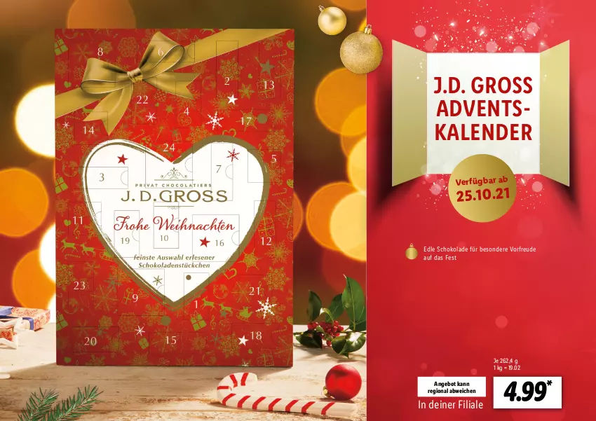 Aktueller Prospekt Lidl - Adventskalender - von 22.10 bis 28.11.2021 - strona 26