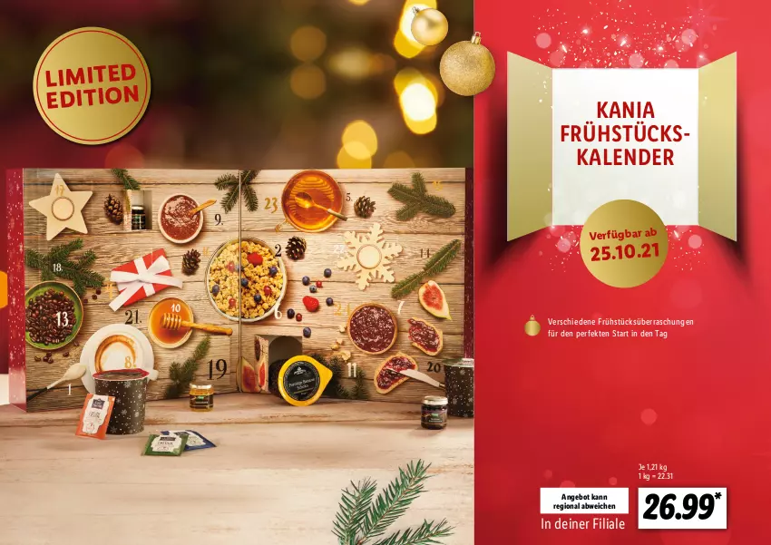 Aktueller Prospekt Lidl - Adventskalender - von 22.10 bis 28.11.2021 - strona 29