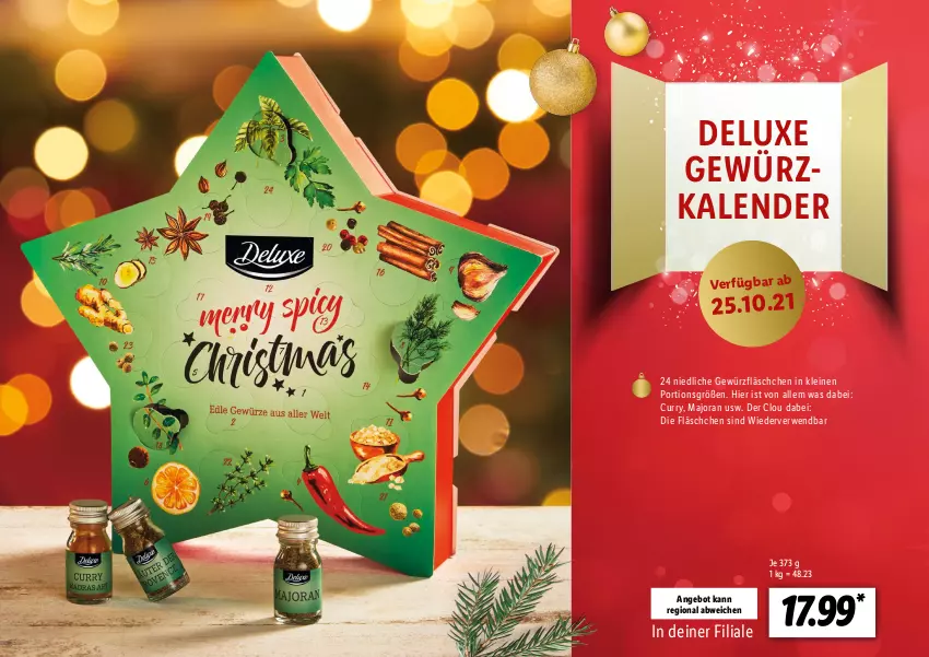 Aktueller Prospekt Lidl - Adventskalender - von 22.10 bis 28.11.2021 - strona 31