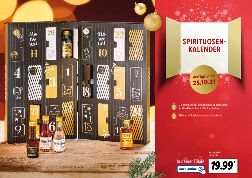 Aktueller Prospekt Lidl - Adventskalender - von 22.10 bis 28.11.2021 - strona 33