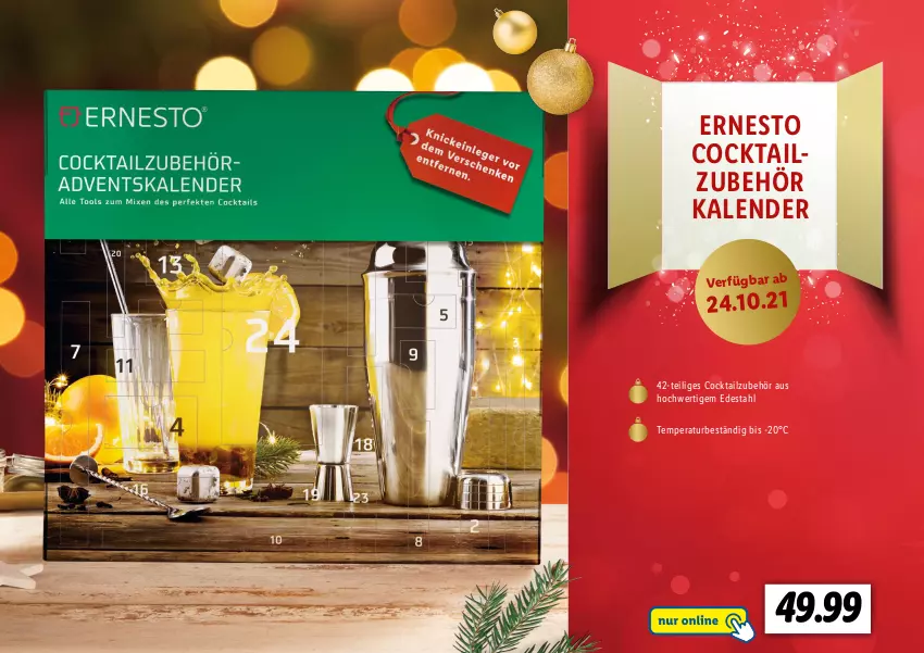 Aktueller Prospekt Lidl - Adventskalender - von 22.10 bis 28.11.2021 - strona 34