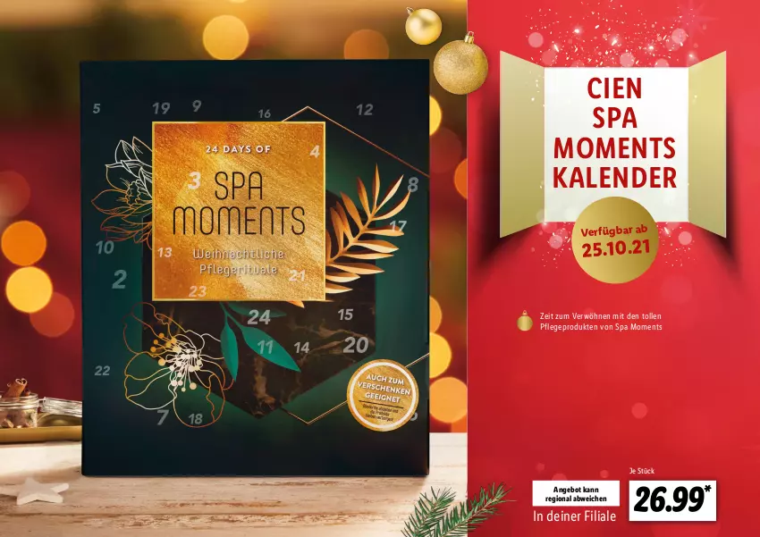 Aktueller Prospekt Lidl - Adventskalender - von 22.10 bis 28.11.2021 - strona 36