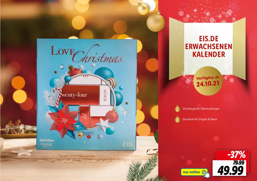 Aktueller Prospekt Lidl - Adventskalender - von 22.10 bis 28.11.2021 - strona 38