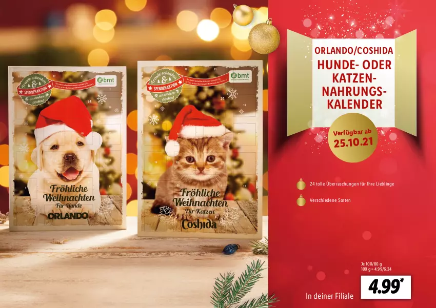 Aktueller Prospekt Lidl - Adventskalender - von 22.10 bis 28.11.2021 - strona 39