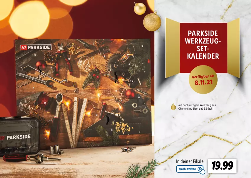 Aktueller Prospekt Lidl - Adventskalender - von 22.10 bis 28.11.2021 - strona 46